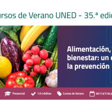 Curso de Verano UNED: Alimentación, salud y bienestar: un enfoque desde la prevención