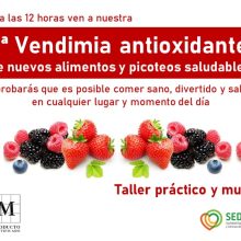 La primera vendimia antioxidante.