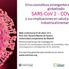 Virus zoonóticos emergentes en un mundo globalizado.