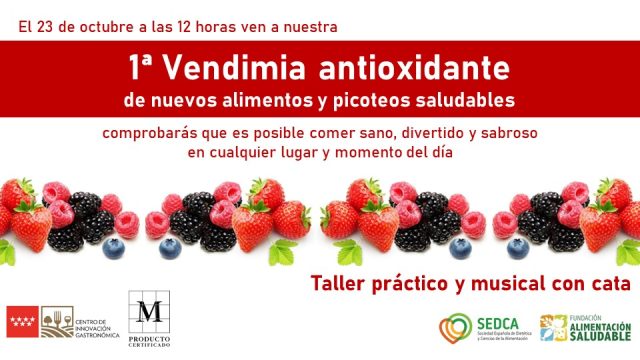 La primera vendimia antioxidante.