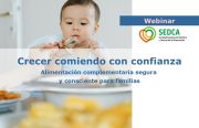 Webinar: 'Crecer comiendo con confianza'